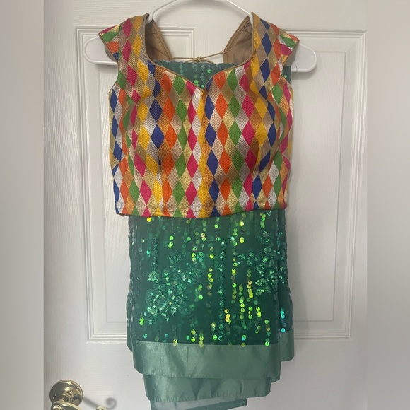 Georgette sequin saree set - Picture 1 of 9